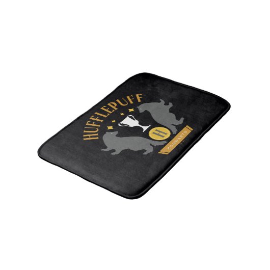 HUFFLEPUFF™ Badger en Cup House Pride Graphic Badmat (Gekanteld)