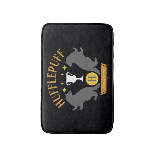 HUFFLEPUFF™ Badger en Cup House Pride Graphic Badmat (Voorkant Verticaal)