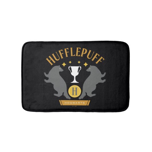 HUFFLEPUFF™ Badger en Cup House Pride Graphic Badmat (Voorkant)