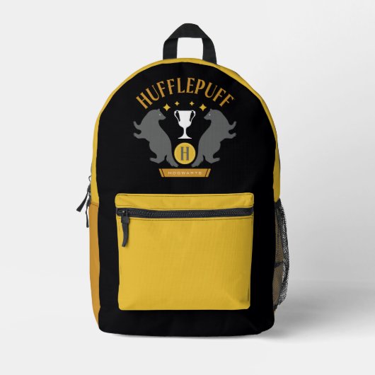 HUFFLEPUFF™ Badger en Cup House Pride Graphic Bedrukte Rugzak (Voorkant)