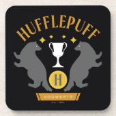 HUFFLEPUFF™ Badger en Cup House Pride Graphic Bier Onderzetter (Voorkant)