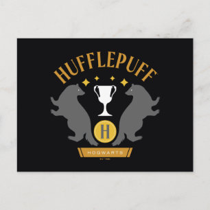 HUFFLEPUFF™ Badger en Cup House Pride Graphic Briefkaart