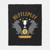 HUFFLEPUFF™ Badger en Cup House Pride Graphic Fleece Deken (Voorkant)