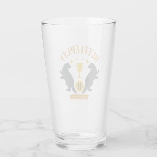 HUFFLEPUFF™ Badger en Cup House Pride Graphic Glas (Achterkant)