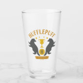 HUFFLEPUFF™ Badger en Cup House Pride Graphic Glas (Voorkant)