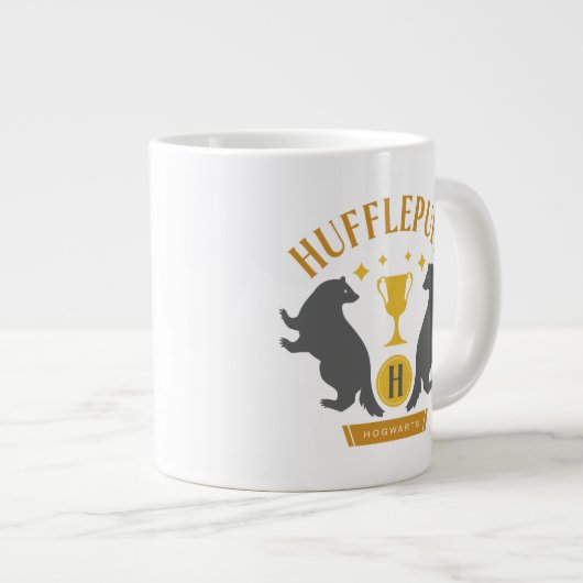 HUFFLEPUFF™ Badger en Cup House Pride Graphic Grote Koffiekop (Voorkant rechts)