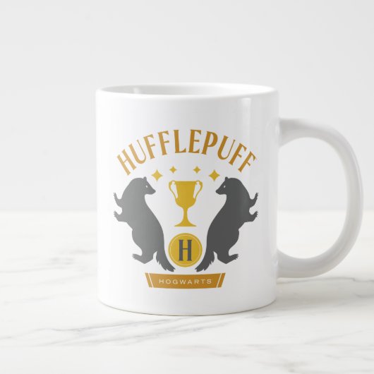 HUFFLEPUFF™ Badger en Cup House Pride Graphic Grote Koffiekop (Rechts)