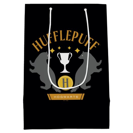 HUFFLEPUFF™ Badger en Cup House Pride Graphic Medium Cadeauzakje (Achterkant)