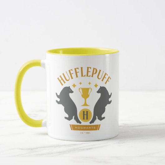 HUFFLEPUFF™ Badger en Cup House Pride Graphic Mok (Links)