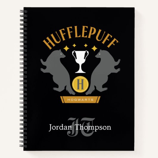 HUFFLEPUFF™ Badger en Cup House Pride Graphic Notitieboek (Voorkant)