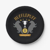 HUFFLEPUFF™ Badger en Cup House Pride Graphic Papieren Bordje (Voorkant)