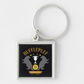 HUFFLEPUFF™ Badger en Cup House Pride Graphic Sleutelhanger (Voorkant)