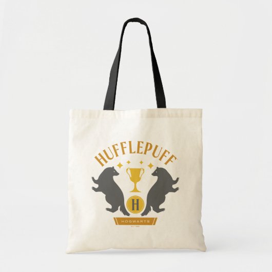 HUFFLEPUFF™ Badger en Cup House Pride Graphic Tote Bag (Voorkant)