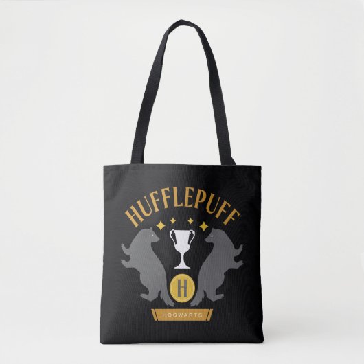HUFFLEPUFF™ Badger en Cup House Pride Graphic Tote Bag (Voorkant)