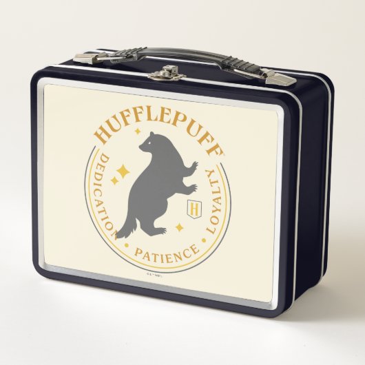 HUFFLEPUFF™ Badger House Pride Badge (Voorkant)