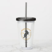 HUFFLEPUFF™ Badger House Pride Badge Acryl Drinkbeker (Voorkant)