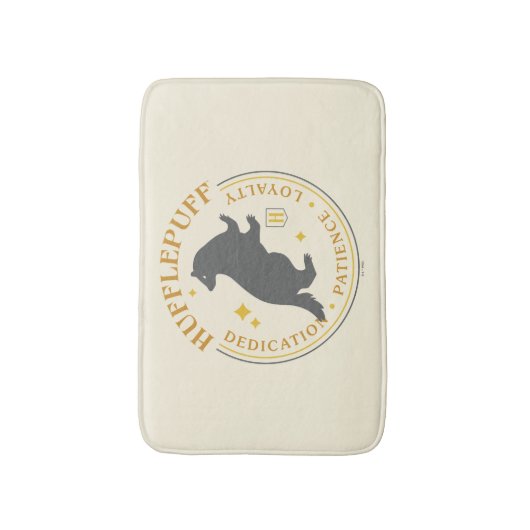 HUFFLEPUFF™ Badger House Pride Badge Badmat (Voorkant Verticaal)