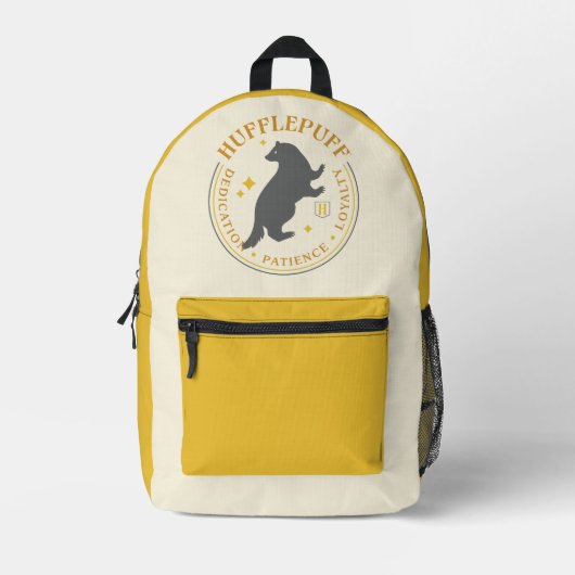 HUFFLEPUFF™ Badger House Pride Badge Bedrukte Rugzak (Voorkant)