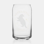 HUFFLEPUFF™ Badger House Pride Badge Blikvorm Glas (Achterkant)