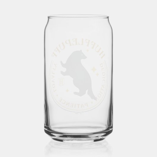 HUFFLEPUFF™ Badger House Pride Badge Blikvorm Glas (Achterkant)