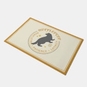 HUFFLEPUFF™ Badger House Pride Badge Deurmat (Schuin)