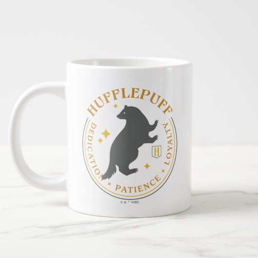 HUFFLEPUFF™ Badger House Pride Badge Grote Koffiekop (Links)