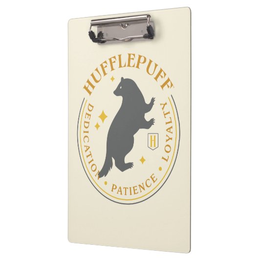 HUFFLEPUFF™ Badger House Pride Badge Klembord (Links)
