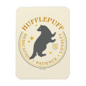 HUFFLEPUFF™ Badger House Pride Badge Magneet (Verticaal)