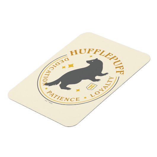 HUFFLEPUFF™ Badger House Pride Badge Magneet (Linkerzijde)