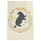 HUFFLEPUFF™ Badger House Pride Badge Medium Cadeauzakje (Achterkant)