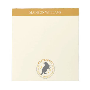HUFFLEPUFF™ Badger House Pride Badge Notitieblok
