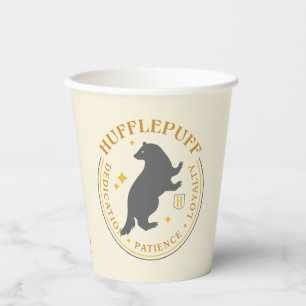 HUFFLEPUFF™ Badger House Pride Badge Papieren Bekers