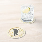 HUFFLEPUFF™ Badger House Pride Badge Ronde Kartonnen Onderzetter (Insitu)