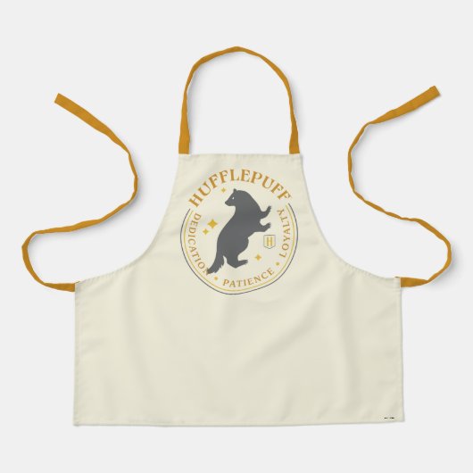 HUFFLEPUFF™ Badger House Pride Badge Schort (Voorkant)