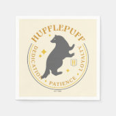 HUFFLEPUFF™ Badger House Pride Badge Servet (Voorkant)
