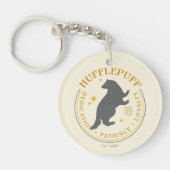 HUFFLEPUFF™ Badger House Pride Badge Sleutelhanger (Voorkant)
