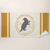 HUFFLEPUFF™ Badger House Pride Badge Strandlaken (Voorkant)