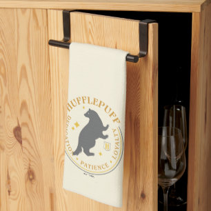 HUFFLEPUFF™ Badger House Pride Badge Theedoek