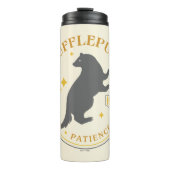 HUFFLEPUFF™ Badger House Pride Badge Thermosbeker (Voorkant)