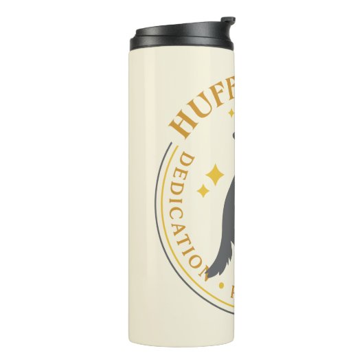 HUFFLEPUFF™ Badger House Pride Badge Thermosbeker (Gedraaid links)