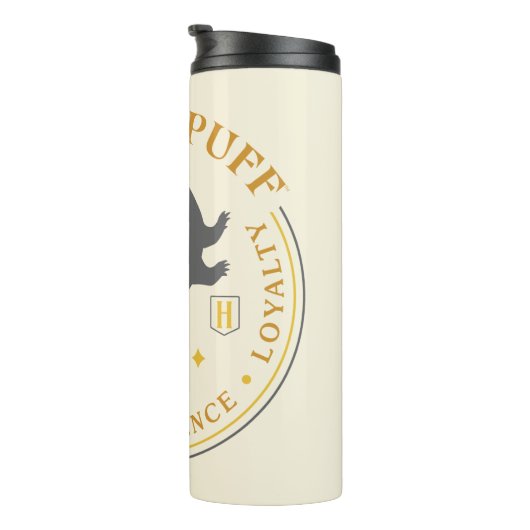 HUFFLEPUFF™ Badger House Pride Badge Thermosbeker (Geroteerd rechts)