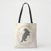 HUFFLEPUFF™ Badger House Pride Badge Tote Bag (Voorkant)