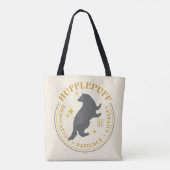 HUFFLEPUFF™ Badger House Pride Badge Tote Bag (Achterkant)