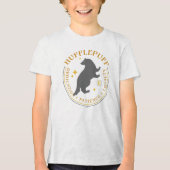 HUFFLEPUFF™ Badger House Pride Badge Tri-Blend Shirt (Voorkant)