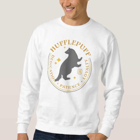 HUFFLEPUFF™ Badger House Pride Badge Trui (Voorkant)