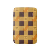HUFFLEPUFF™ Check Pset Patroon Badmat (Voorkant Verticaal)