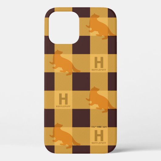 HUFFLEPUFF™ Check Pset Patroon Case-Mate iPhone Case (Achterkant)