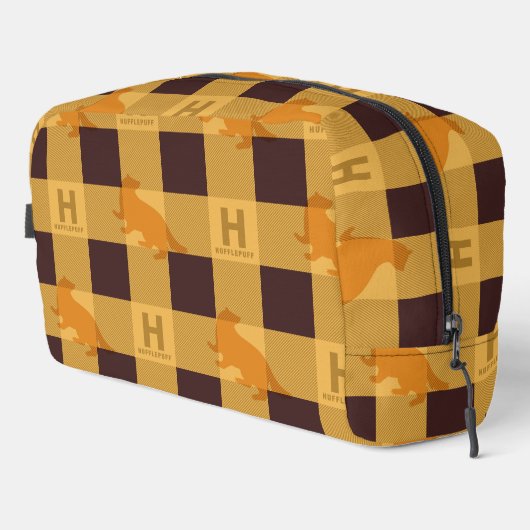 HUFFLEPUFF™ Check Pset Patroon Toilettasje (Rechterhoek)