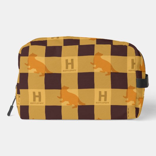 HUFFLEPUFF™ Check Pset Patroon Toilettasje (Achterkant)
