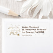 HUFFLEPUFF™-constellatie Grafisch Etiket (Insitu)